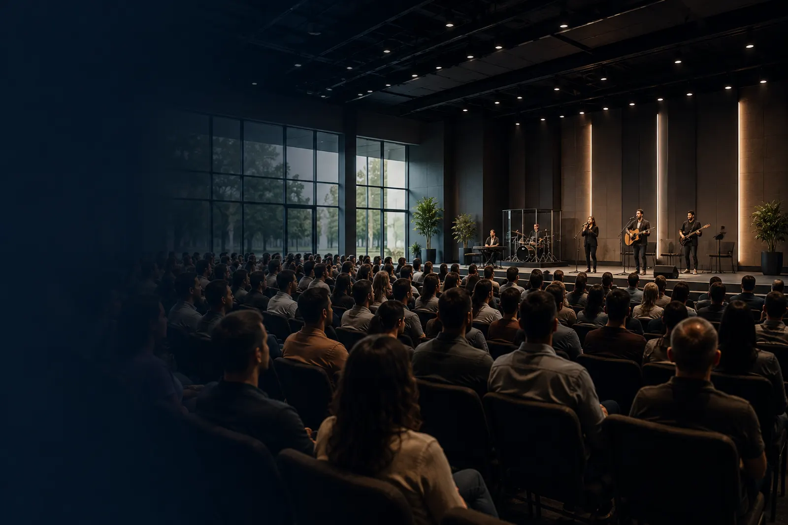 Culto em igreja contemporânea